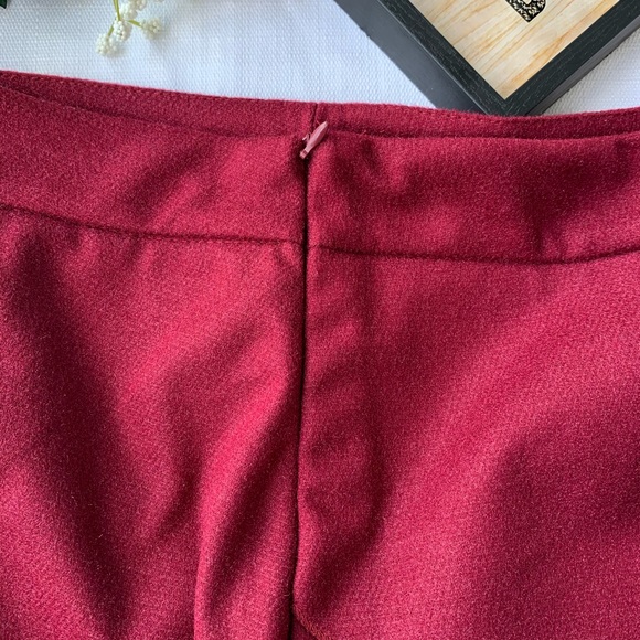 KYE Urban Streetwear Office Asymmetric Wool Skirt Shorts Skort Size Medium. - Picture 6 of 6